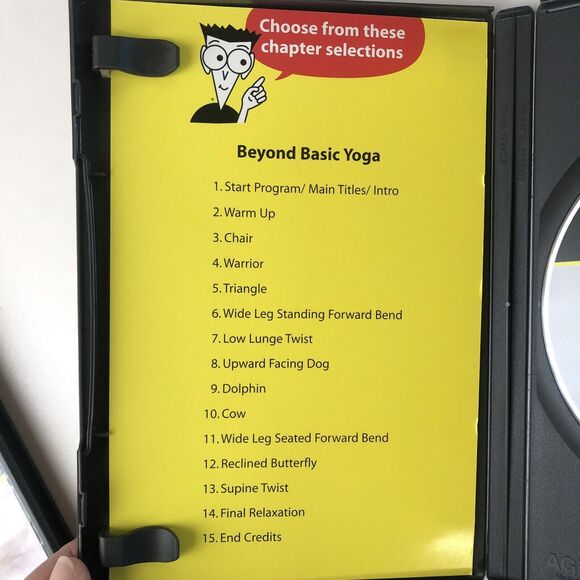 Basic Yoga Workout for Dummies & Beyond Basic Yoga For Dummies DVDs - Picture 9 of 10